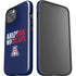 University of Arizona Wildcats Logo Split Blue iPhone 14 Impact Case