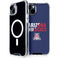 University of Arizona Wildcats Logo Split Blue iPhone 14 MagSafe Case