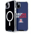 University of Arizona Wildcats Logo Split Blue iPhone 14 Plus MagSafe Case