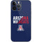 University of Arizona Wildcats Logo Split Blue iPhone 14 Pro Max Skin