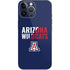 University of Arizona Wildcats Logo Split Blue iPhone 14 Pro Max Skin