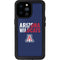 University of Arizona Wildcats Logo Split Blue iPhone 14 Pro Max Waterproof Case