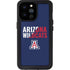 University of Arizona Wildcats Logo Split Blue iPhone 14 Pro Max Waterproof Case