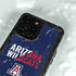 University of Arizona Wildcats Logo Split Blue iPhone 14 Pro Max Waterproof Case