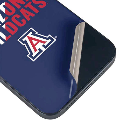 University of Arizona Wildcats Logo Split Blue iPhone 15 Skin