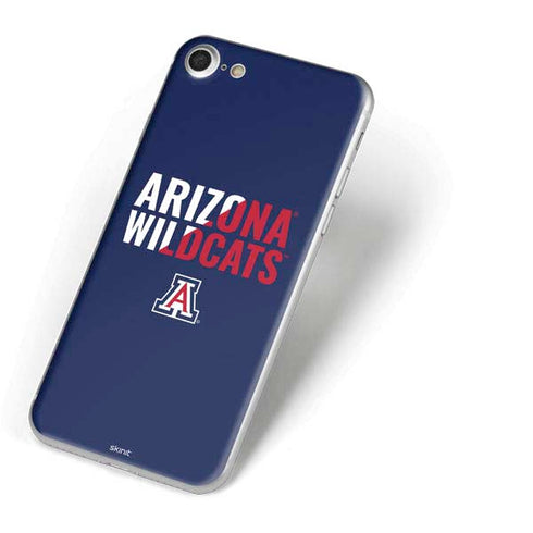 University of Arizona Wildcats Logo Split Blue iPhone 7 Skin