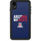 University of Arizona Wildcats Logo Split Blue iPhone XR Waterproof Case