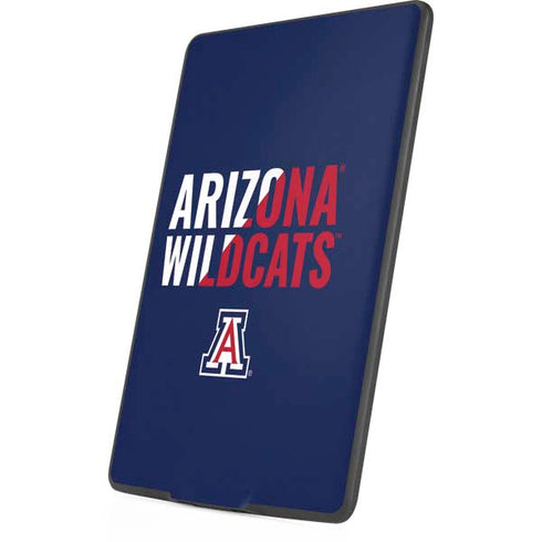 University of Arizona Wildcats Logo Split Blue Amazon Kindle Skin