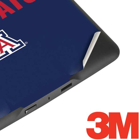 University of Arizona Wildcats Logo Split Blue Amazon Kindle Skin