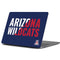University of Arizona Wildcats Logo Split Blue Apple MacBook Pro 13-inch Skin