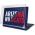 University of Arizona Wildcats Logo Split Blue MacBook Pro 16in (2019-20) Case plus Skin