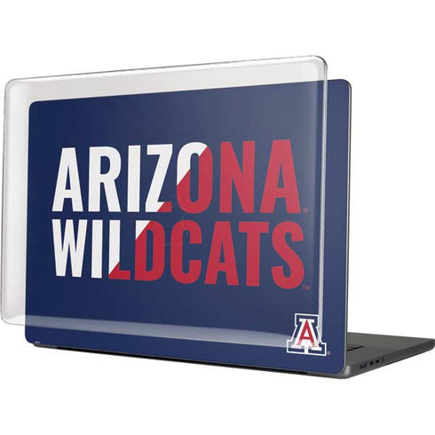 University of Arizona Wildcats Logo Split Blue MacBook Pro 16in (2021-25) Case plus Skin