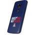 University of Arizona Wildcats Logo Split Blue Moto E5 Play Skin