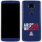 University of Arizona Wildcats Logo Split Blue Moto E5 Plus Skin