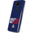 University of Arizona Wildcats Logo Split Blue Moto E5 Plus Skin