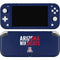 University of Arizona Wildcats Logo Split Blue Nintendo Switch Lite Skin