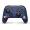 University of Arizona Wildcats Logo Split Blue Nintendo Switch Pro Controller Skin
