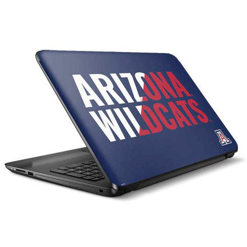 University of Arizona Wildcats Logo Split Blue HP Notebook Skin