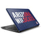 University of Arizona Wildcats Logo Split Blue HP Notebook Skin