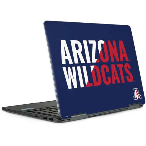 University of Arizona Wildcats Logo Split Blue Notebook 9 Pro 13in (2017) Skin