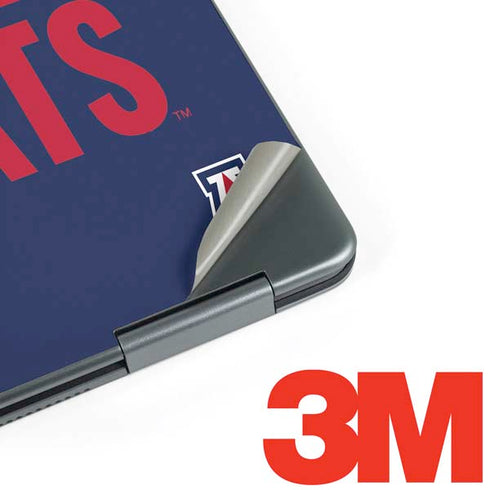 University of Arizona Wildcats Logo Split Blue Notebook 9 Pro 13in (2017) Skin