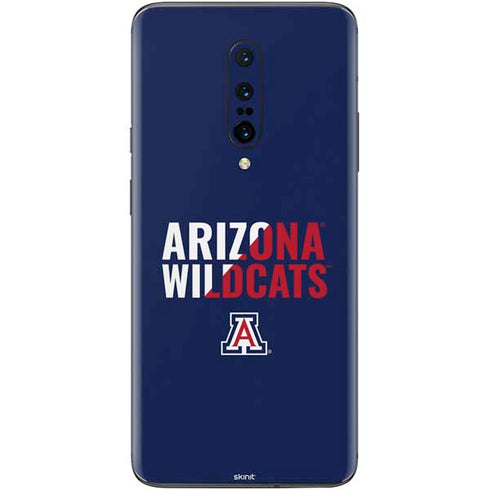 University of Arizona Wildcats Logo Split Blue OnePlus 7 Pro Skin