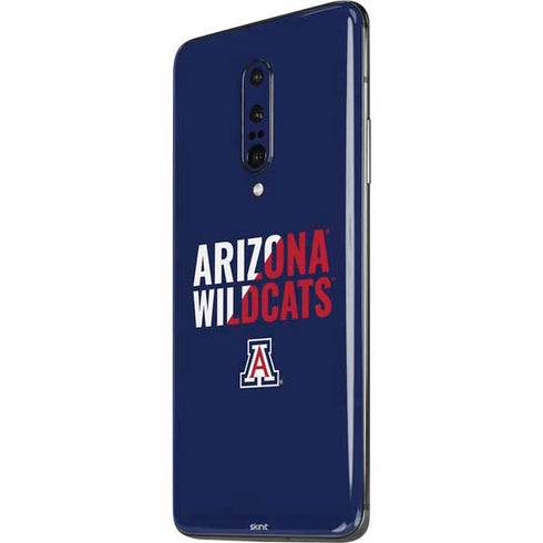 University of Arizona Wildcats Logo Split Blue OnePlus 7 Pro Skin