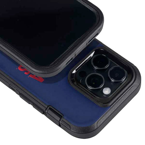 University of Arizona Wildcats Logo Split Blue Otterbox Defender iPhone Skin
