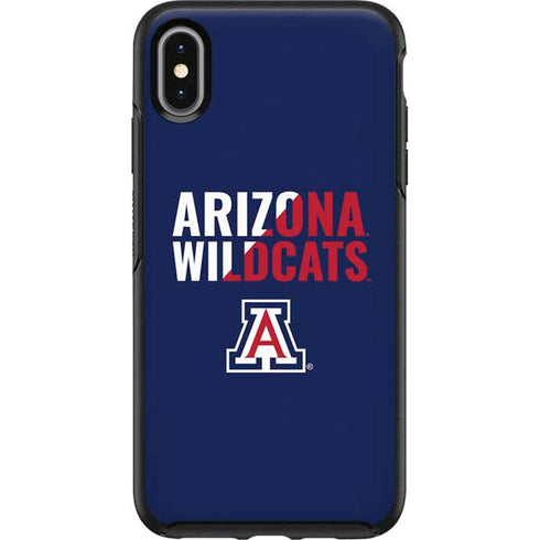 University of Arizona Wildcats Logo Split Blue Otterbox Symmetry iPhone Skin