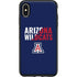 University of Arizona Wildcats Logo Split Blue Otterbox Symmetry iPhone Skin