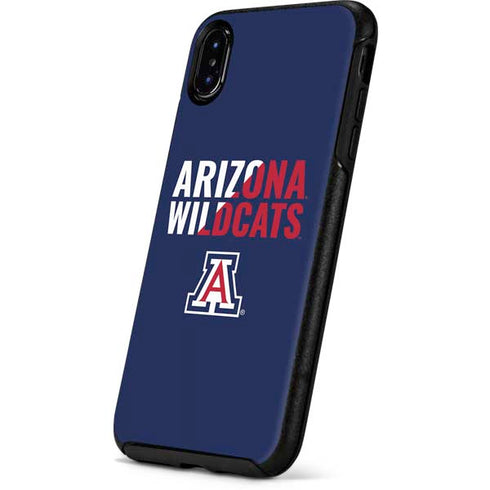 University of Arizona Wildcats Logo Split Blue Otterbox Symmetry iPhone Skin