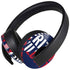 University of Arizona Wildcats Logo Split Blue PlayStation 4 Gold Wireless Headset Skin