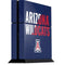 University of Arizona Wildcats Logo Split Blue PS4 Console Skin