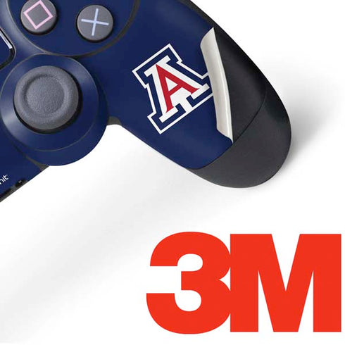 University of Arizona Wildcats Logo Split Blue PS4 Controller Skin