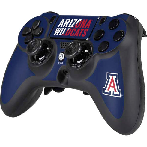 University of Arizona Wildcats Logo Split Blue PS4/PC SCUF Impact Controller Skin