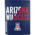 University of Arizona Wildcats Logo Split Blue PS5 Console Skin