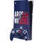 University of Arizona Wildcats Logo Split Blue PS5 Slim Digital Edition Bundle Skin
