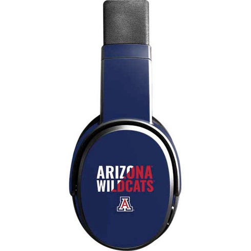 University of Arizona Wildcats Logo Split Blue Skullcandy Crusher Wireless Skin