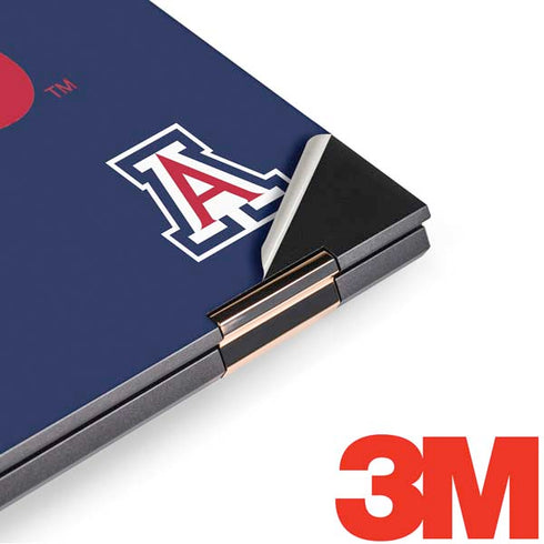 University of Arizona Wildcats Logo Split Blue HP Spectre Skin