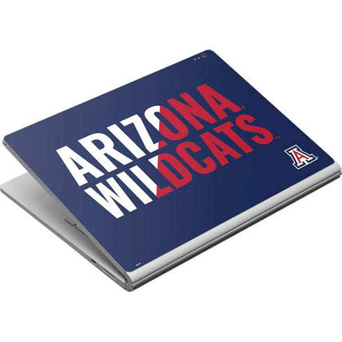 University of Arizona Wildcats Logo Split Blue Surface Book Skin