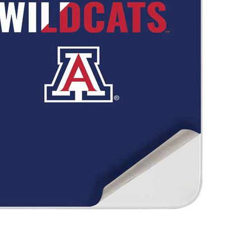 University of Arizona Wildcats Logo Split Blue Surface Duo Skin