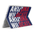 University of Arizona Wildcats Logo Split Blue Surface Go Skin