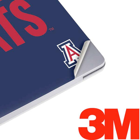 University of Arizona Wildcats Logo Split Blue Surface Laptop 3 13.5in Skin
