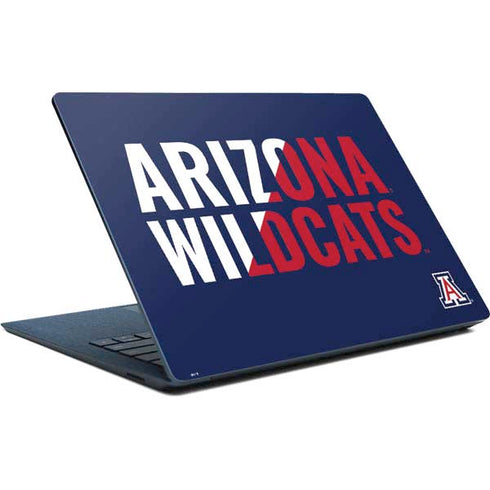 University of Arizona Wildcats Logo Split Blue Surface Laptop Skin