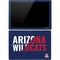 University of Arizona Wildcats Logo Split Blue Surface Pro 4 Skin