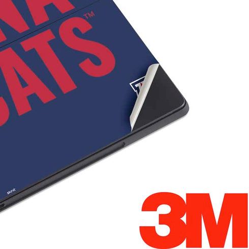 University of Arizona Wildcats Logo Split Blue Surface Pro 6 Skin