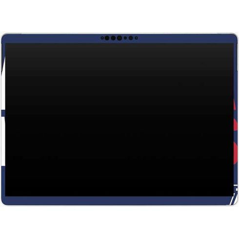 University of Arizona Wildcats Logo Split Blue Surface Pro 9 Skin