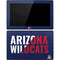 University of Arizona Wildcats Logo Split Blue Surface Pro Tablet Skin