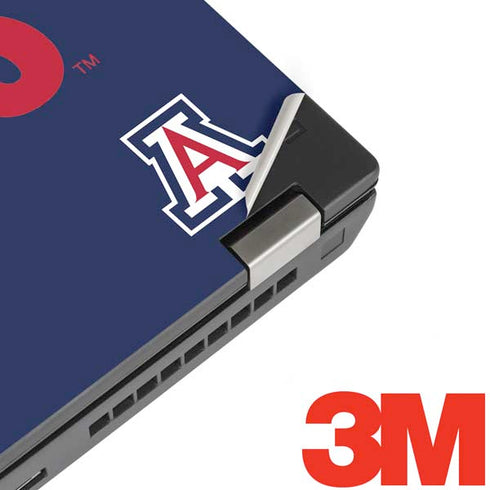 University of Arizona Wildcats Logo Split Blue Lenovo ThinkPad Skin