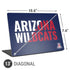 University of Arizona Wildcats Logo Split Blue Universal Laptop 13in (10.6 x 7.6in) Skin